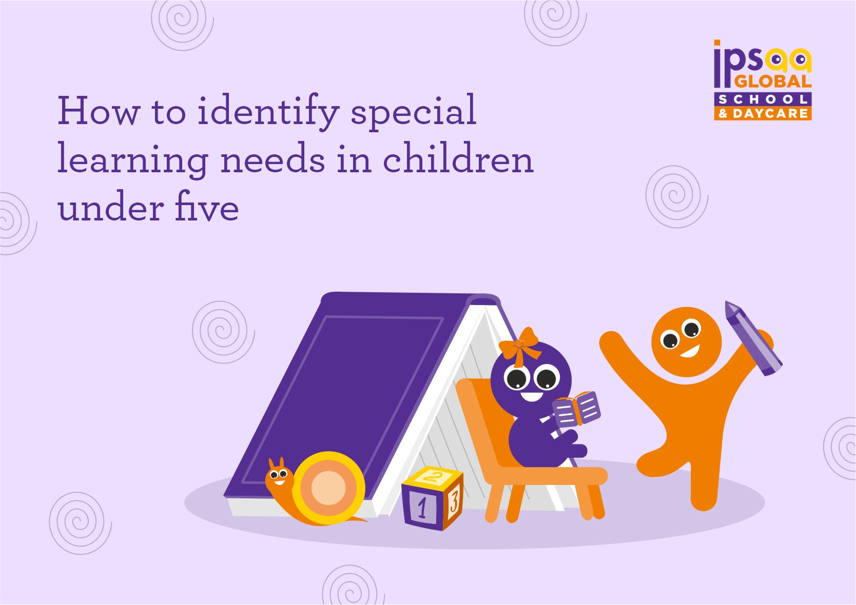How to identify special learning needs in children under five.